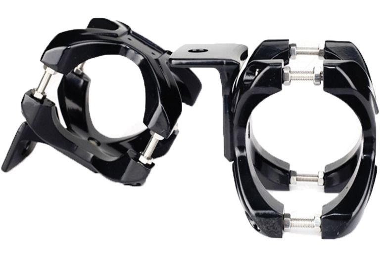 X-CLAMP BULLBAR BUMPER MOUNTING BRACKETS KIT 2"-3" SPOTLIGHT LED FOG LIGHT BAR