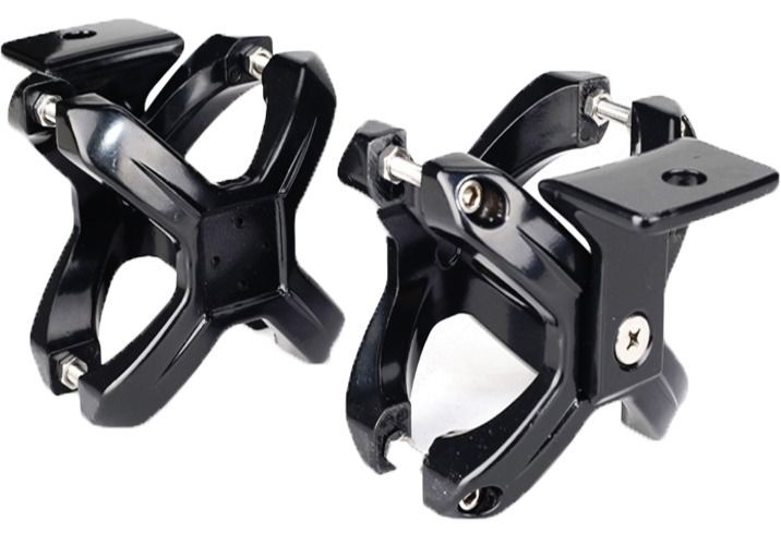 X-CLAMP BULLBAR BUMPER MOUNTING BRACKETS KIT 2"-3" SPOTLIGHT LED FOG LIGHT BAR