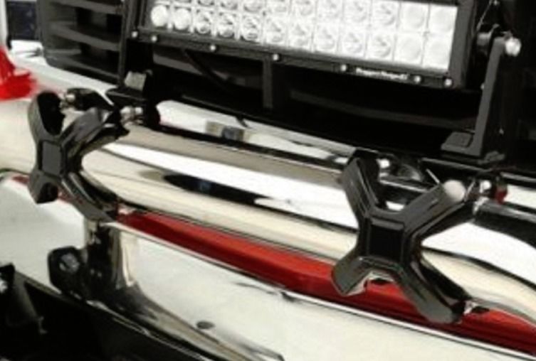 X-CLAMP BULLBAR BUMPER MOUNTING BRACKETS KIT 2"-3" SPOTLIGHT LED FOG LIGHT BAR