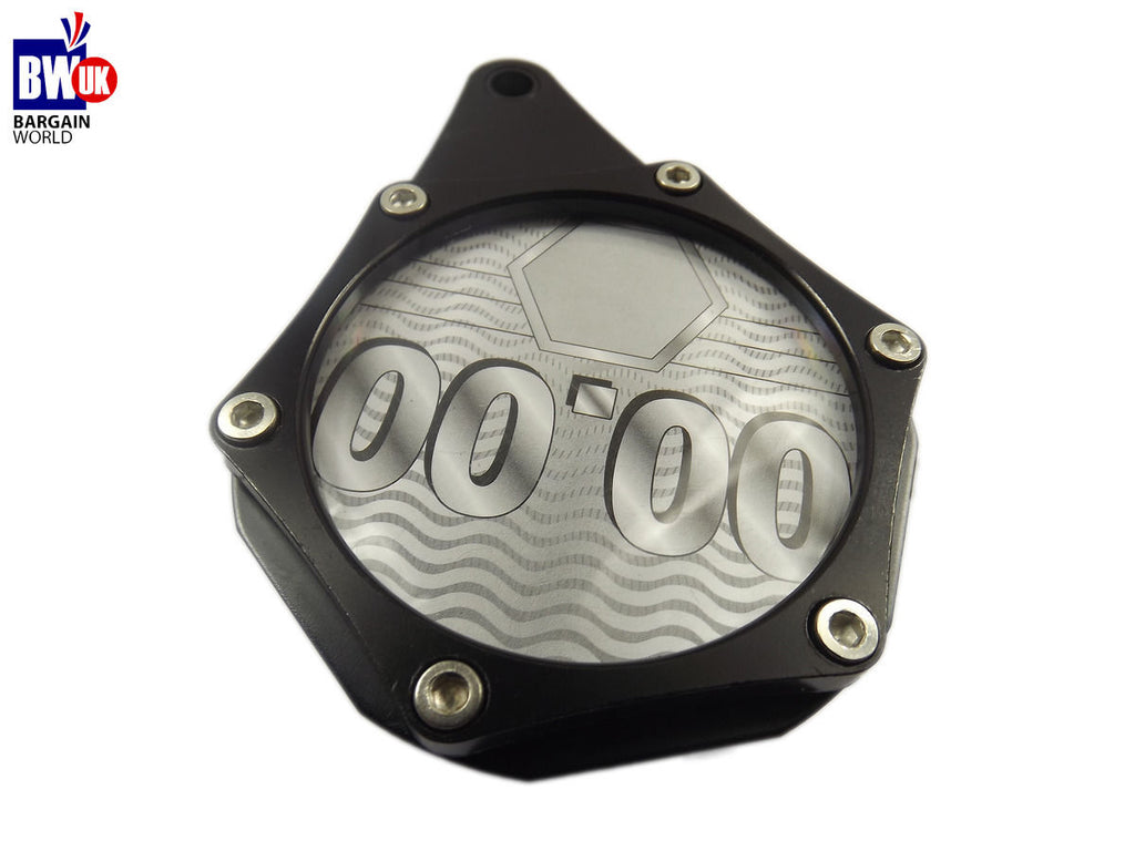 MOTORCYCLE MOTORBIKE BIKE SCOOTER MOPED TAX DISC HOLDER WATERPROOF METAL (Z73)