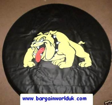 MAD DOG Wheel Cover (yellow) rear spare tyre 4x4 wheelcover