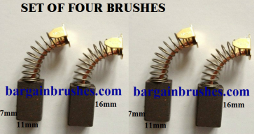 CARBON BRUSHES COLT PURSUIT TWIN SPORT DELUXE 9 XL8 E84X4