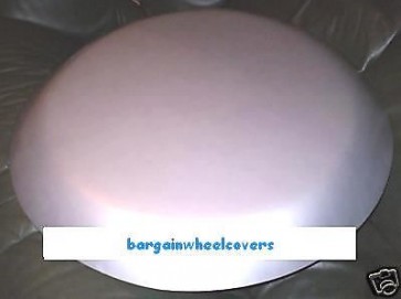 Extra Spare centre disc disk for 4x4 rear spare wheel cover plastic abs dish silver