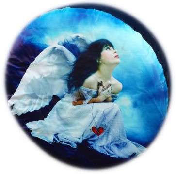Girl Woman Broken Heart  Angel Wheel cover rear spare tyre wheelcover to fit all 4x4 and caravans