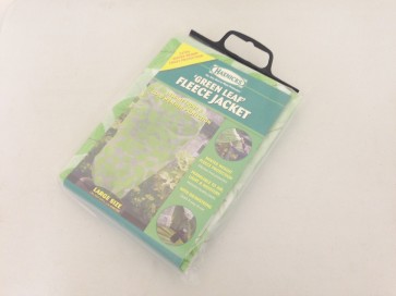 GREEN LEAF FLEECE JACKET GARDEN PROTECT PLANTS FROST COLD LARGE GARDENING CA51