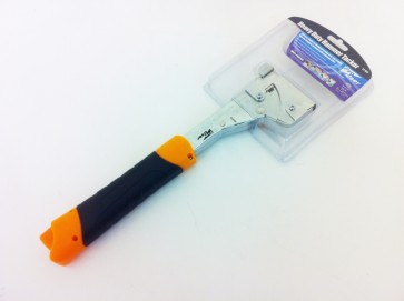 HD HAMMER TACKER STAPLE GUN UPHOLSTERY HAND HELD TOOL CARPET WOOD CA60