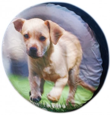 DOG Wheel cover rear spare tyre wheelcover to fit all 4x4 and caravans