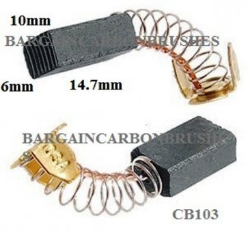 CARBON BRUSHES FOR REXON MS8RAL SCM8EA SM2150A SM2151AL DM2500 chop saw E19