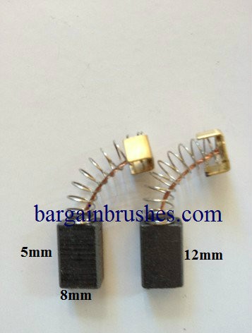 CARBON BRUSHES for BOSCH ASH 42-16 52-16 63-16 F016F03253 3600H47503 5X8X12mm LAWNMOWER LAWN -E34