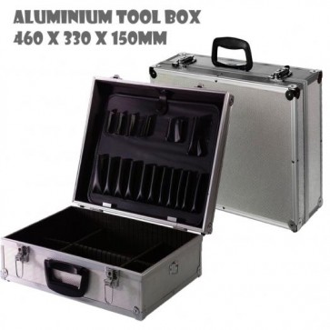 Aluminium Tool Box Case Flight Storage Lockable New Tools Toolbox Brief case H1