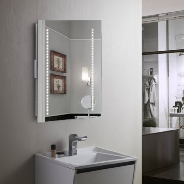 LED LIGHT BATHROOM MIRROR MOTION SENSOR GLASS GALACTIC 