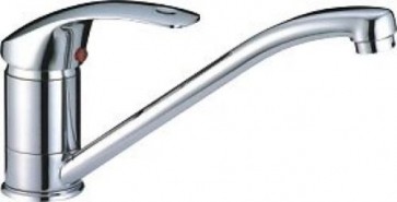 Long Neck reach kitchen mixer basin sink hot cold chrome faucet tap & Spout T9