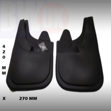 LARGE 42 X 27cm Rubber Mudflaps Mud Flaps splash Guards Pair front Rear MF-NL