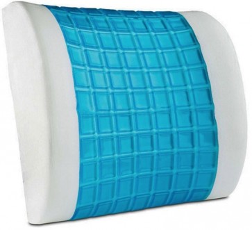 ORTHOLOGICS LUMBAR SUPPORT PILLOW BACK REST CUSHION MEMORY FOAM SUPPORT TRAVEL OL2