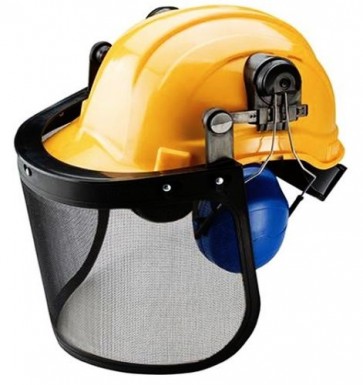 Impact Resistant Forestry Helmet head harness construction Hard Hat Visor P10