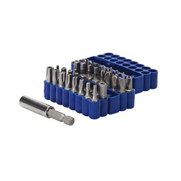 SECURITY BIT SET 33PCE 25 MM SCREWDRIVER SCREW DRIVER TAMPER PROOF P104