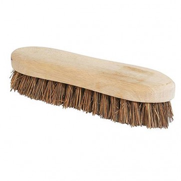 SCRUBBING BRUSH 203 MM 8" BASSINE CANE CLEANING CONTRACTORS HAND TOOLS P115