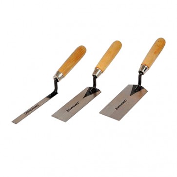 BRAND NEW MARGIN TROWEL SET 3PCE BUILDING 13 38 51 MM DIY HAND TOOL P185