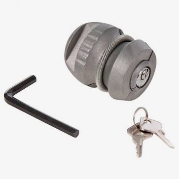 BRAND NEW TRAILER HITCH LOCK SECURITY 65 x 48 MM ANTI THEFT TOWBALL SAFE P247