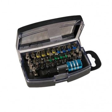 BRAND NEW COLOUR-CODED BIT SET 32PCE QUICK-RELEASE POWER TOOL ACCESSORIES P258