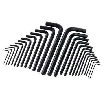 BRAND NEW HEX KEY LONG SERIES SET 25PCE ARM METRIC IMPERIAL HAND TOOLS P280