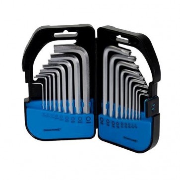 BRAND NEW HEX TRX KEY SET 18PCE 1.5 - 10 MM T10 - T50 HAND TOOLS TOOLKIT P284