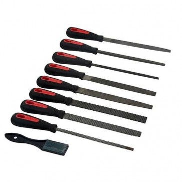 BRAND NEW FILE & RASP SET 9PCE FILING MECHANICAL ENGINEERING HAND TOOLS P288