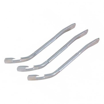 BRAND NEW METAL TYRE LEVER SET 3PCE 100MM CYCLE AUTOMOTIVE BICYCLE BIKE P29