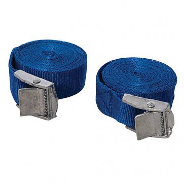BRAND NEW BUCKLED STRAP SET 2PCE ROOF RACKS CAM BUCKLE LIFTING SECURING P93