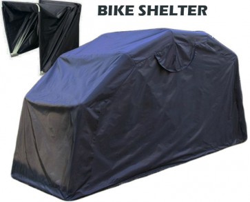 OUTSIDE MOTOR  BIKE BARN MOTORCYCLE STORAGE DRIVEWAY MOTORBIKE SHELTER GARAGE SHED