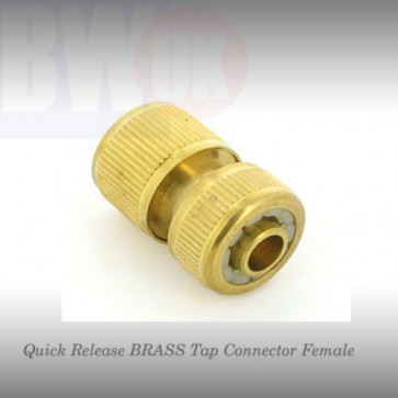 Quick Release BRASS Tap Connector Pipe Female fit to 1/2" Garden Hozelock S63