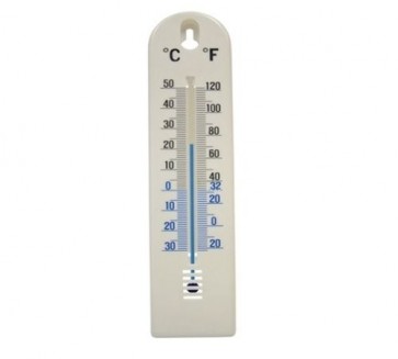 FAITHFULL Thermometer 200mm Wall Home Garden Fridge Celsius Fahrenheit TB-FAI2
