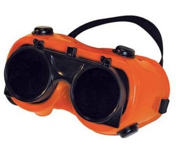 WELDING GOGGLES ROUND LENS FLIP EYE PROTECTION SAFETY PLASMA CUTTING WORK U193