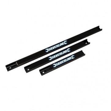 BRAND NEW MAGNETIC TOOL RACK SET 3PCE 203 - 457 MM GARAGE TOOLS STORAGE U257