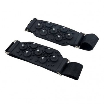 BRAND NEW SNOW & ICE GRIPPERS ONE SIZE EXTRA GRIP VELCRO FASTENING SHOES U264