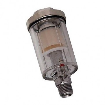 BRAND NEW MINI AIR LINE FILTER 6MM 1/4" BSPT 90 MM COMPACT UNIT TOOL U278