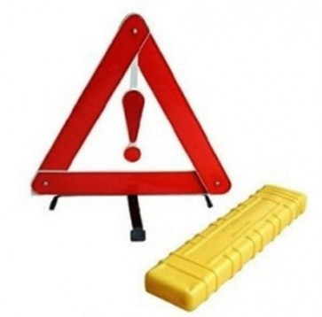 Car Warning Sign Triangle folding Reflective Hazard Breakdown EU Emergency U57