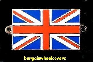 UK England Britain FLAG Metal chrome badge logo emblem