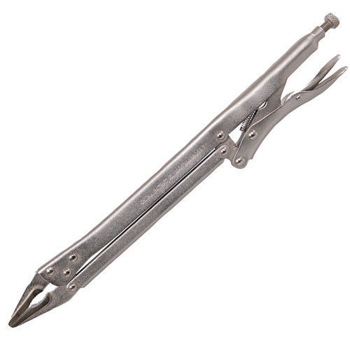 LONG NOSE LONG REACH LOCKING PLIERS 20 INCH GRIP MOLE CA35 Click