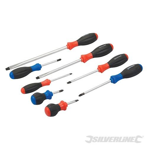 BRAND NEW TURBO TWIST COMBI SET 8PCE SCREWDRIVER SCREW DRIVER HAND
