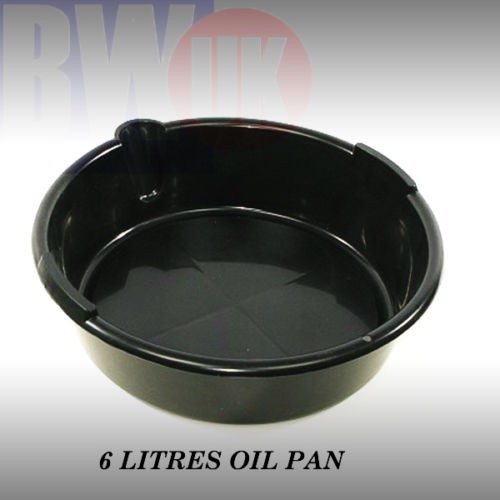 Oil Drain Clean Pan 6 Litres Car Antifreeze Pouring Garage 6L Draining ...