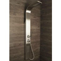 Shower Panel Column  Tower w/ Body Jets + Waterfall Bathroom Shower