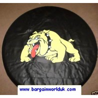 MAD DOG Wheel Cover (yellow) rear spare tyre 4x4 wheelcover