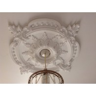 Large Beautiful Ornate white Ceiling rose (CR7)