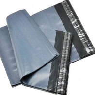 LARGE GREY MAILING BAGS GRAY POLY POSTAL PACKING MAIL POST BAGS SELF SEAL  24" x 31"  (80 x 79 cm)  qty x 100