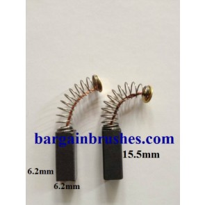 WOLF SANDER GRINDER DRILL CARBON BRUSHES 6.2X6.2X15 -E63