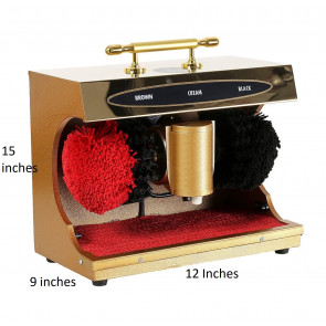  Automatic Electric Shoe Polishing Machine Buff Polisher Polish Shining Cleaner Clean Gift Gold Shoes