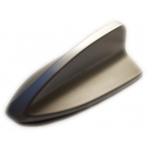 Car SILVER Shark Fin Antenna Roof Dummy Aerials Adhesive Decoration Styling