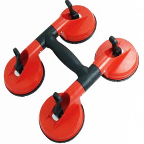 Glass Lifter Quad Suction Cup 4 Pads 115mm Carrying 120kg 115mm pad size CA104
