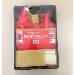 PAINT PAD SET SPONGE TRAY EMULSION PAINTING DECORATING DIY DECORATORS CA26